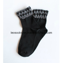 New Design Women′s Lace Socks (DL-WS-76)